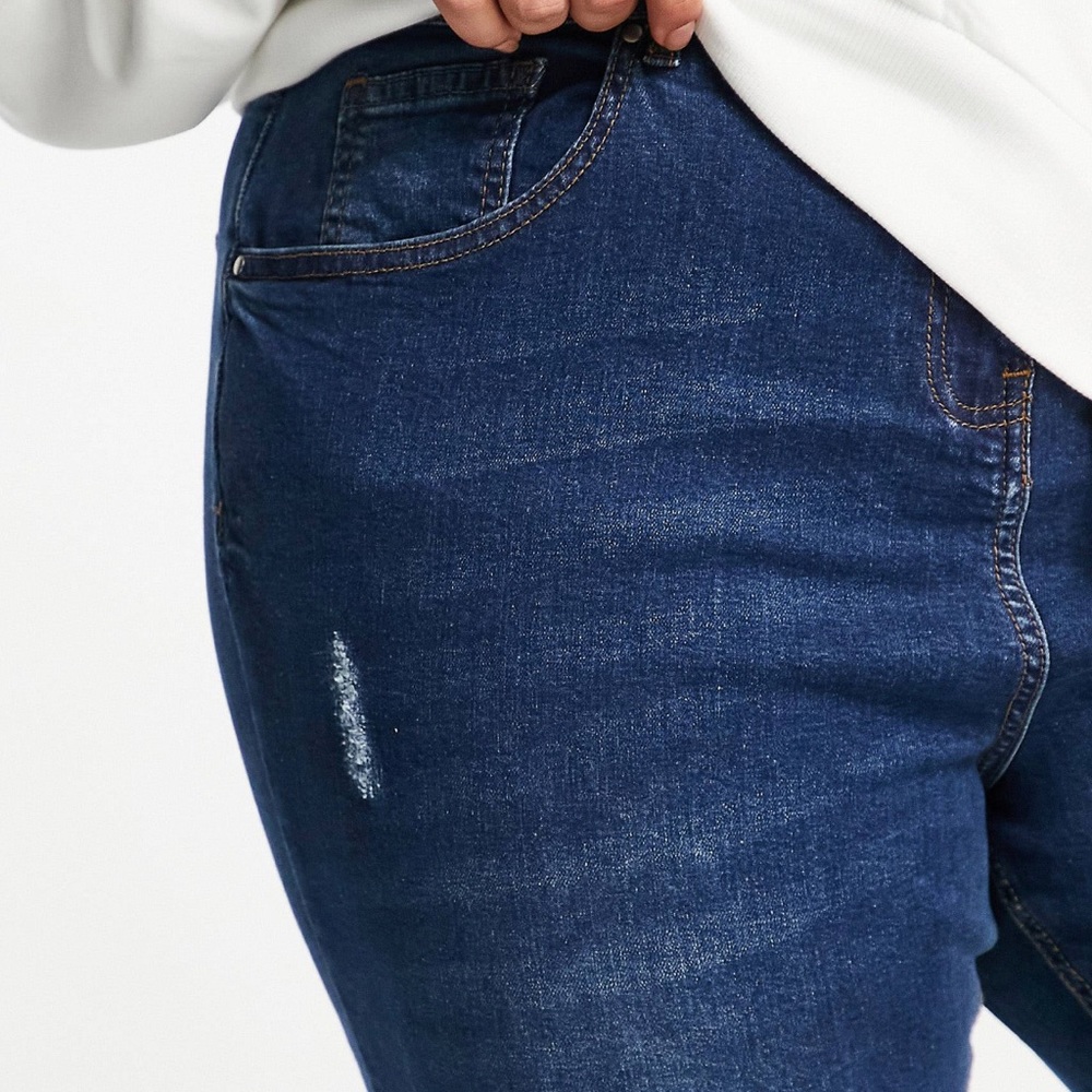 ASOS Ripped Mom Jeans - Picture 2 of 5